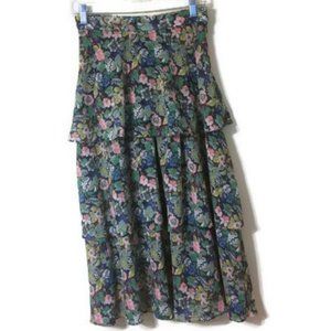 Paris Atelier  & Other Stories Floral midi skirt